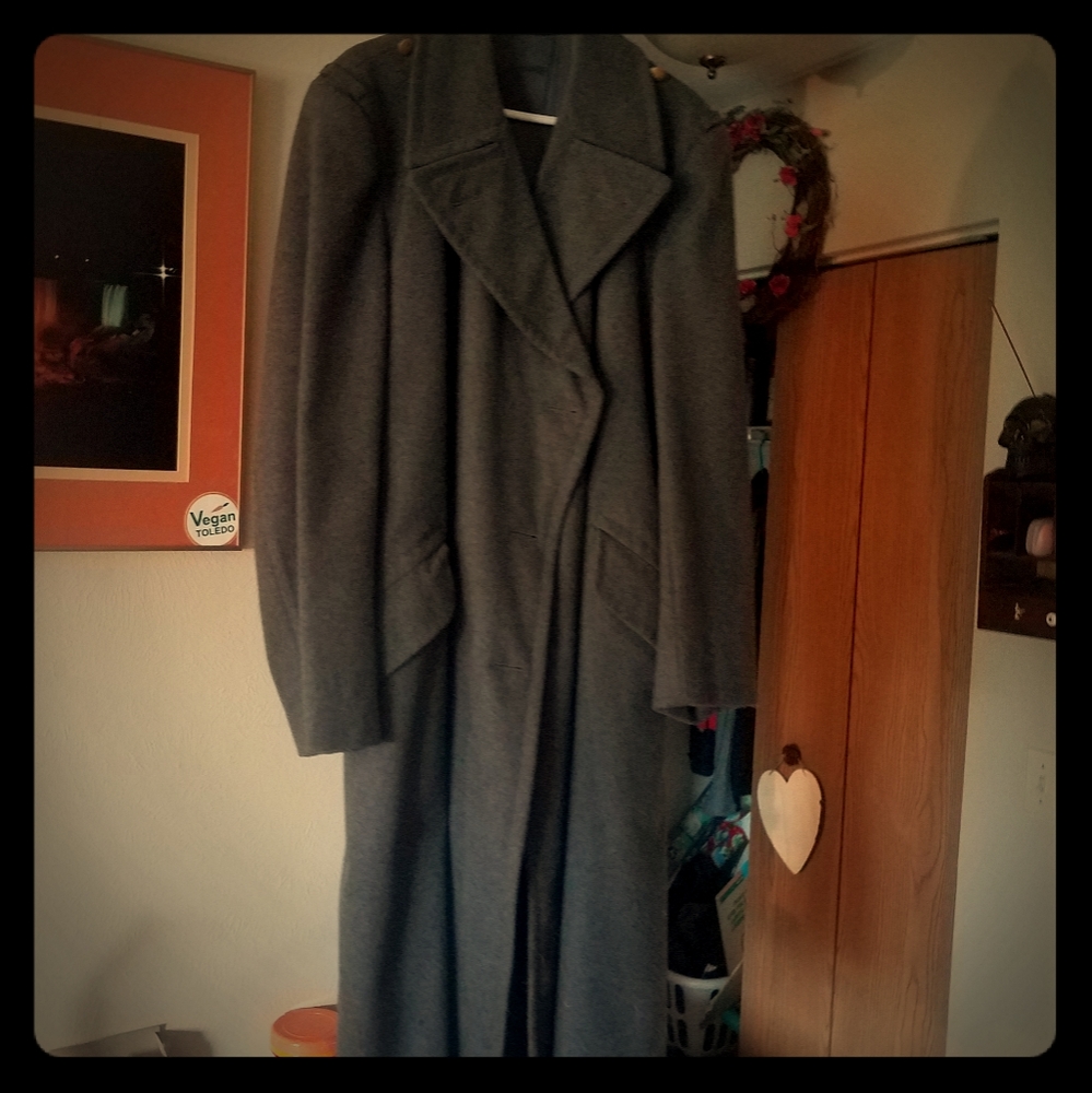 Vintage Gentleman's German Wool Coat